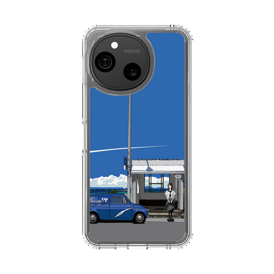 スリムプロテクションケース［ スタジオアレック 湘南物語 - 夏のバス停 ］