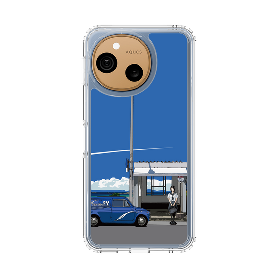 スリムプロテクションケース［ スタジオアレック 湘南物語 - 夏のバス停 ］