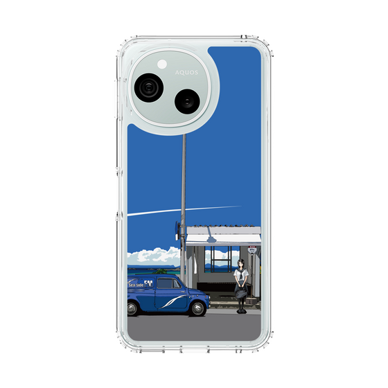 スリムプロテクションケース［ スタジオアレック 湘南物語 - 夏のバス停 ］