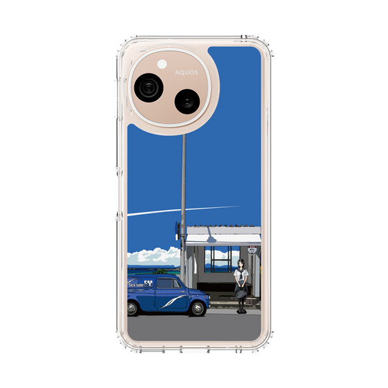 スリムプロテクションケース［ スタジオアレック 湘南物語 - 夏のバス停 ］