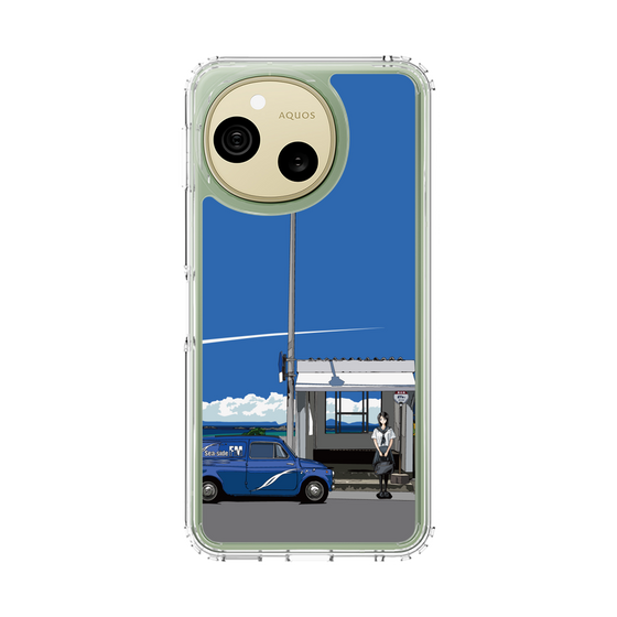 スリムプロテクションケース［ スタジオアレック 湘南物語 - 夏のバス停 ］