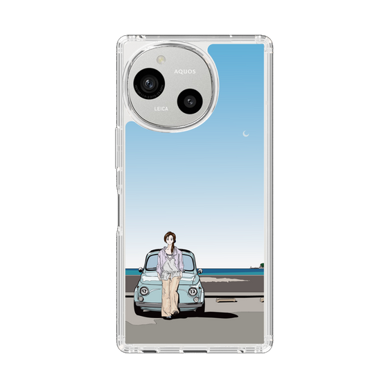 スリムプロテクションケース［ スタジオアレック 湘南物語 - 浜辺の駐車場 ］