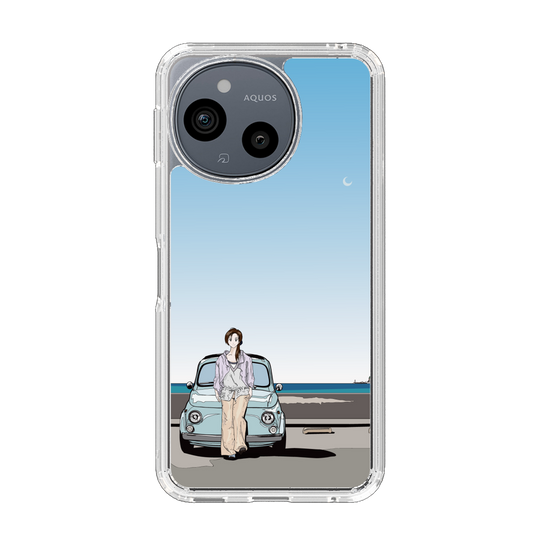 スリムプロテクションケース［ スタジオアレック 湘南物語 - 浜辺の駐車場 ］