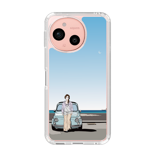 スリムプロテクションケース［ スタジオアレック 湘南物語 - 浜辺の駐車場 ］