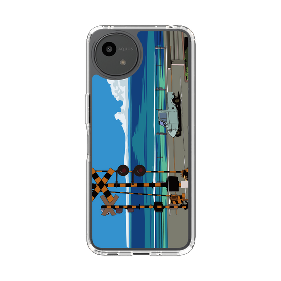 スリムプロテクションケース［ スタジオアレック 湘南物語 - オート三輪と水平線 ］