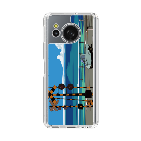 スリムプロテクションケース［ スタジオアレック 湘南物語 - オート三輪と水平線 ］