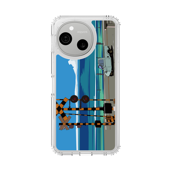 スリムプロテクションケース［ スタジオアレック 湘南物語 - オート三輪と水平線 ］