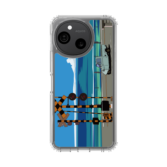 スリムプロテクションケース［ スタジオアレック 湘南物語 - オート三輪と水平線 ］