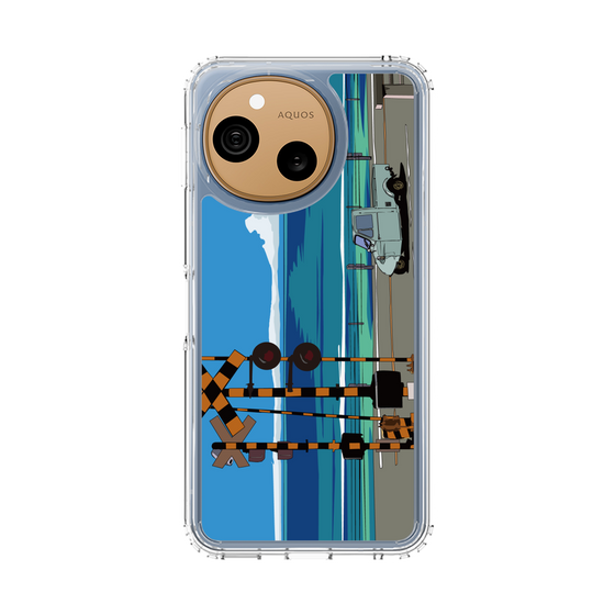 スリムプロテクションケース［ スタジオアレック 湘南物語 - オート三輪と水平線 ］