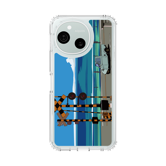 スリムプロテクションケース［ スタジオアレック 湘南物語 - オート三輪と水平線 ］