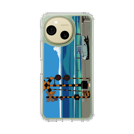 スリムプロテクションケース［ スタジオアレック 湘南物語 - オート三輪と水平線 ］