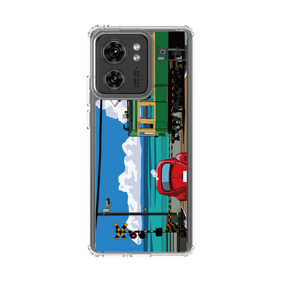 スリムプロテクションケース［ スタジオアレック 湘南物語 - 江ノ電と水平線と入道雲 ］