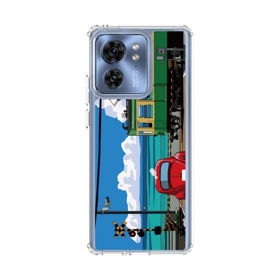 スリムプロテクションケース［ スタジオアレック 湘南物語 - 江ノ電と水平線と入道雲 ］