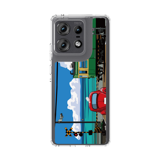 スリムプロテクションケース［ スタジオアレック 湘南物語 - 江ノ電と水平線と入道雲 ］