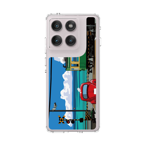 スリムプロテクションケース［ スタジオアレック 湘南物語 - 江ノ電と水平線と入道雲 ］