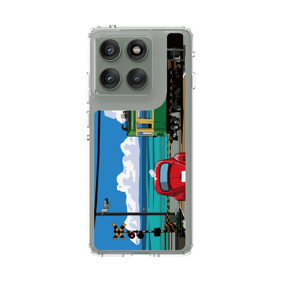 スリムプロテクションケース［ スタジオアレック 湘南物語 - 江ノ電と水平線と入道雲 ］