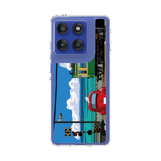 スリムプロテクションケース［ スタジオアレック 湘南物語 - 江ノ電と水平線と入道雲 ］