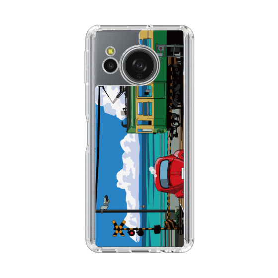 スリムプロテクションケース［ スタジオアレック 湘南物語 - 江ノ電と水平線と入道雲 ］