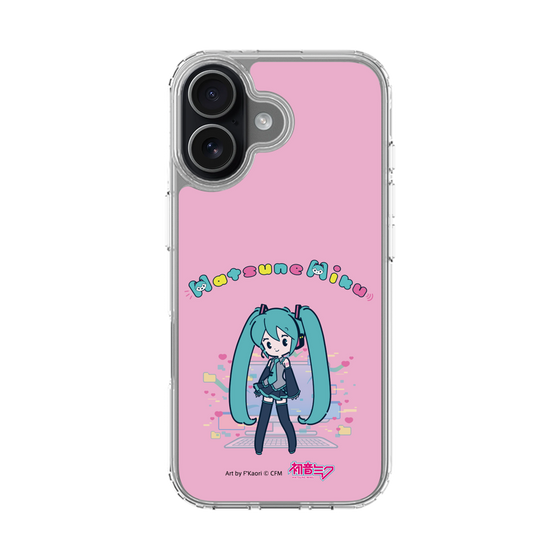 スリムプロテクションケース［ 初音ミク - パソコン - ピンク ］