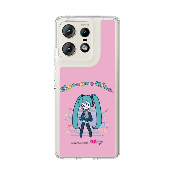 スリムプロテクションケース［ 初音ミク - パソコン - ピンク ］