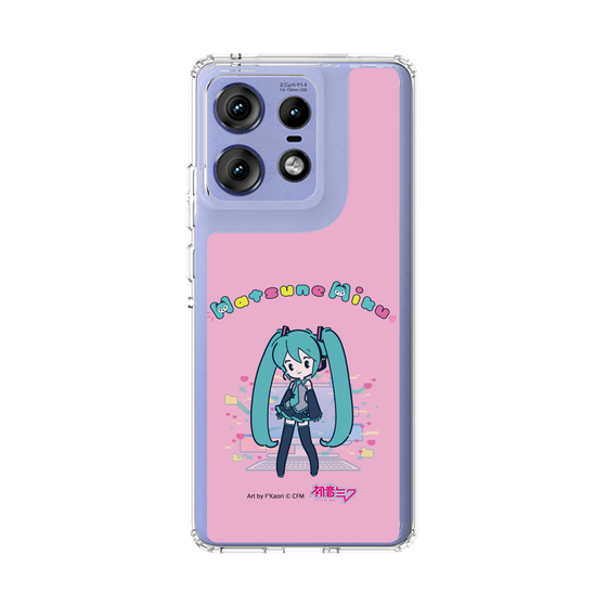 スリムプロテクションケース［ 初音ミク - パソコン - ピンク ］