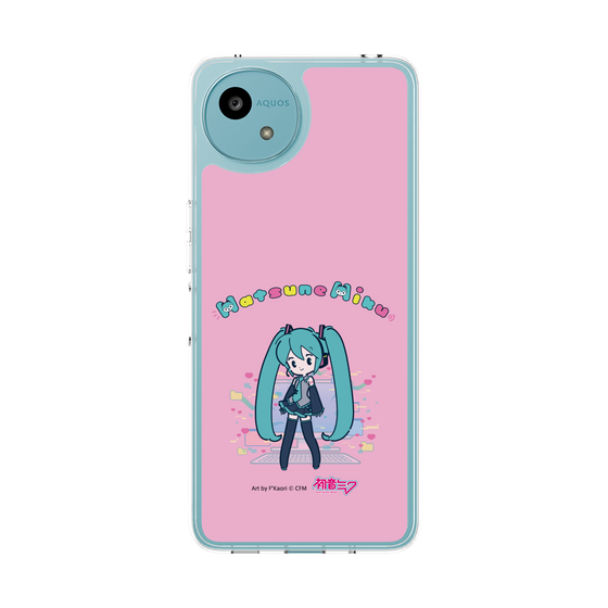 スリムプロテクションケース［ 初音ミク - パソコン - ピンク ］