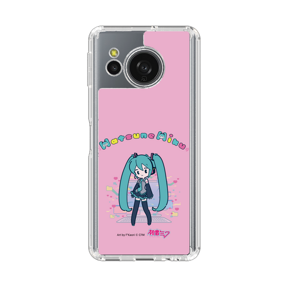 スリムプロテクションケース［ 初音ミク - パソコン - ピンク ］