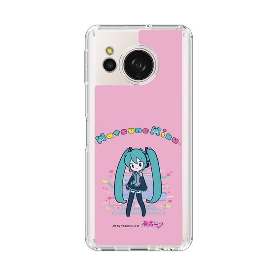 スリムプロテクションケース［ 初音ミク - パソコン - ピンク ］