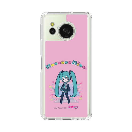 スリムプロテクションケース［ 初音ミク - パソコン - ピンク ］