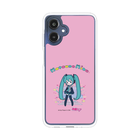 スリムプロテクションケース［ 初音ミク - パソコン - ピンク ］
