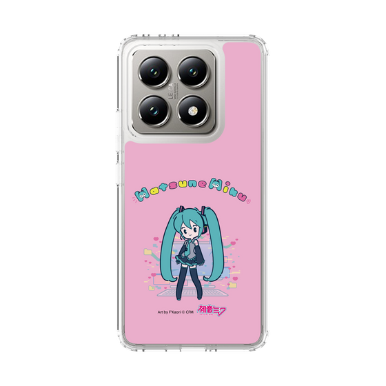 スリムプロテクションケース［ 初音ミク - パソコン - ピンク ］