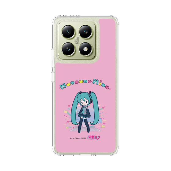 スリムプロテクションケース［ 初音ミク - パソコン - ピンク ］