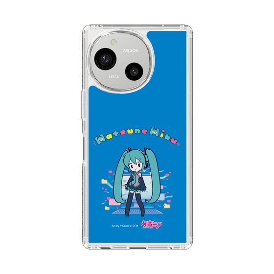 スリムプロテクションケース［ 初音ミク - パソコン - ブルー ］