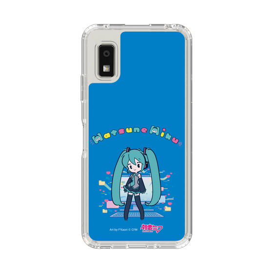 スリムプロテクションケース［ 初音ミク - パソコン - ブルー ］