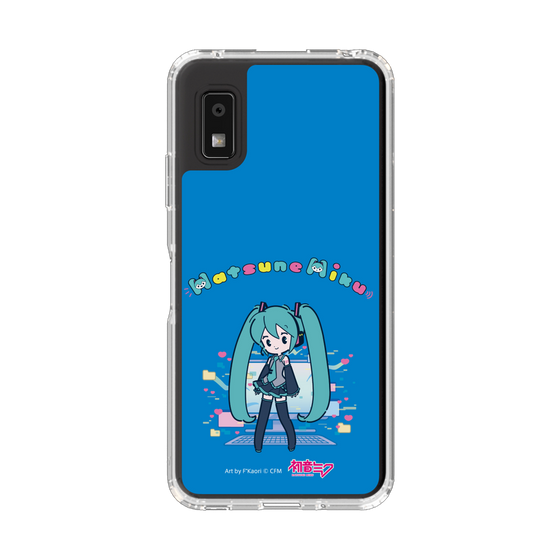 スリムプロテクションケース［ 初音ミク - パソコン - ブルー ］