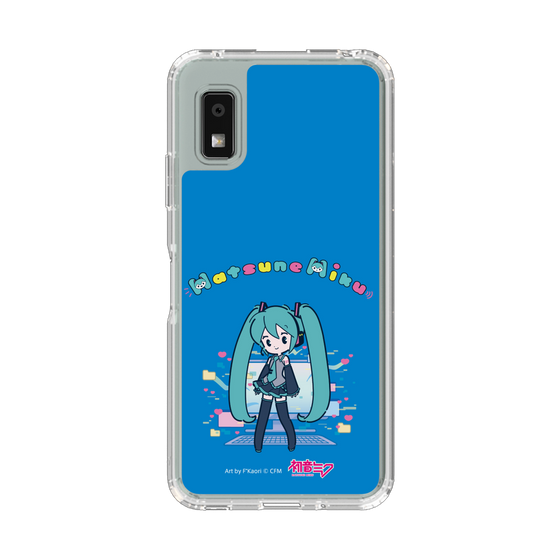スリムプロテクションケース［ 初音ミク - パソコン - ブルー ］