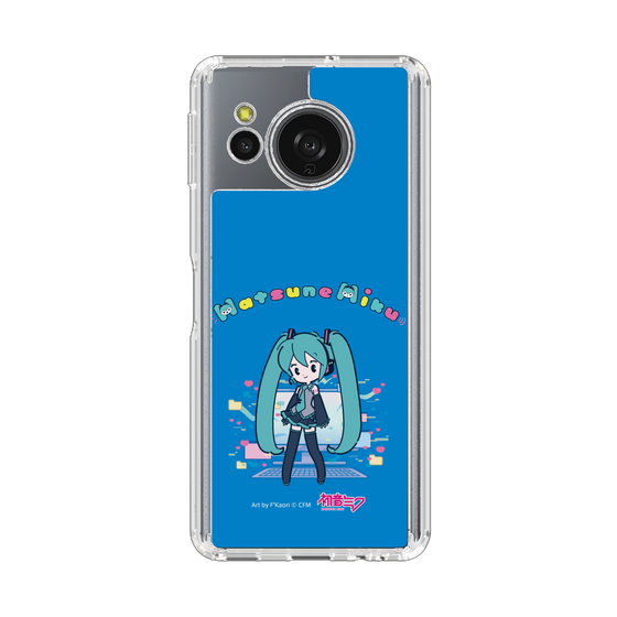 スリムプロテクションケース［ 初音ミク - パソコン - ブルー ］