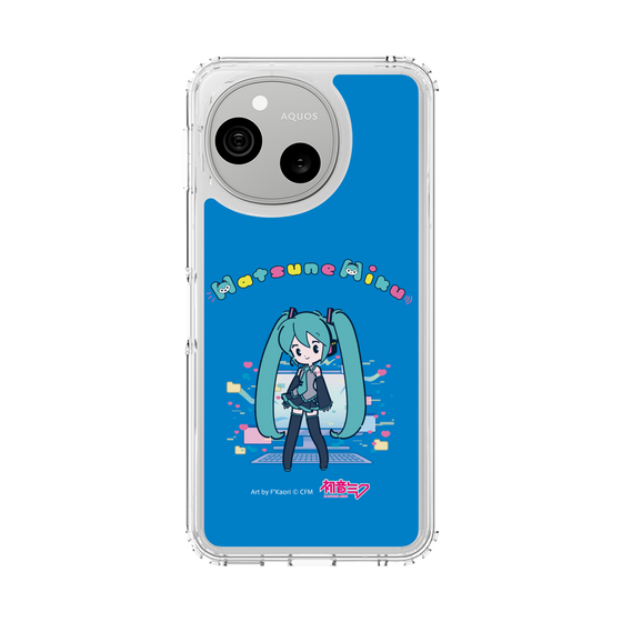 スリムプロテクションケース［ 初音ミク - パソコン - ブルー ］