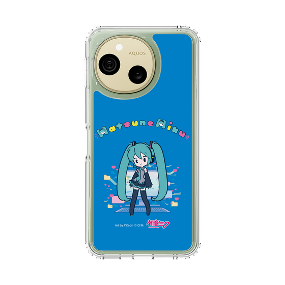 スリムプロテクションケース［ 初音ミク - パソコン - ブルー ］