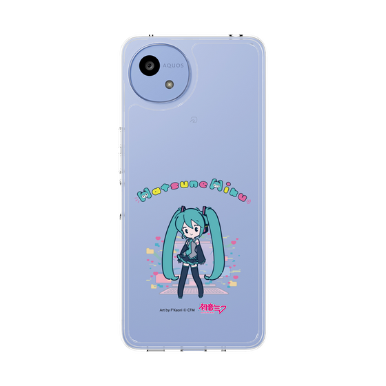 スリムプロテクションケース［ 初音ミク - パソコン - クリア ］