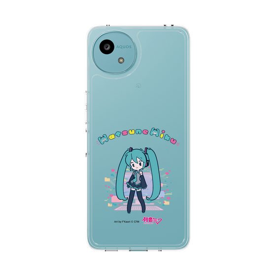 スリムプロテクションケース［ 初音ミク - パソコン - クリア ］