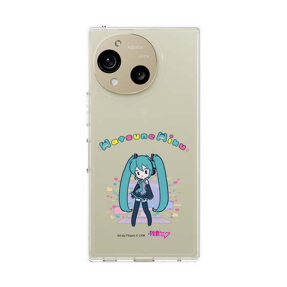 スリムプロテクションケース［ 初音ミク - パソコン - クリア ］