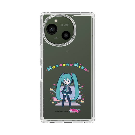 スリムプロテクションケース［ 初音ミク - パソコン - クリア ］