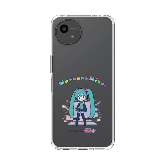 スリムプロテクションケース［ 初音ミク - パソコン - クリア ］