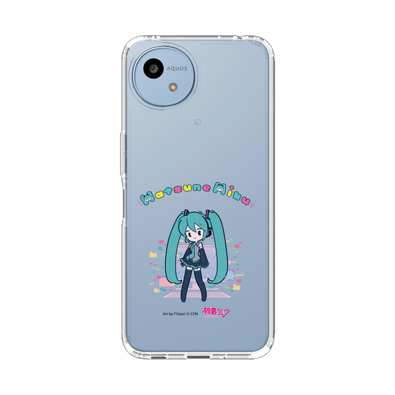 スリムプロテクションケース［ 初音ミク - パソコン - クリア ］