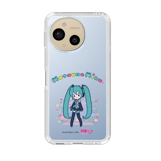 スリムプロテクションケース［ 初音ミク - パソコン - クリア ］