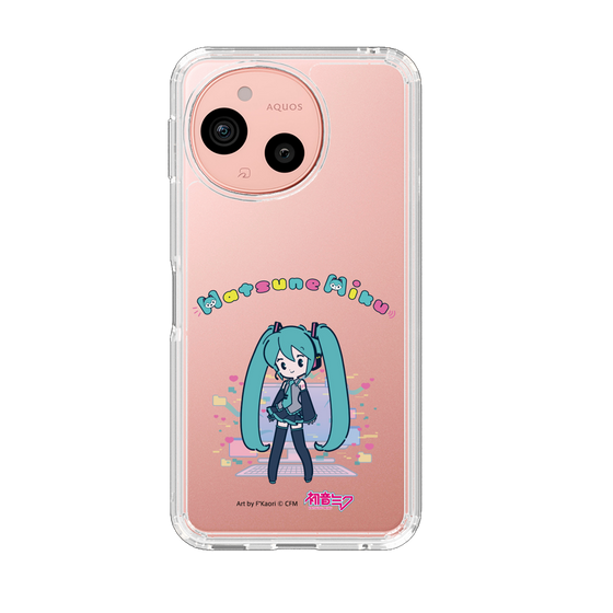 スリムプロテクションケース［ 初音ミク - パソコン - クリア ］