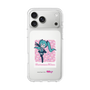 スリムプロテクションケース［ 初音ミク - グリッチスカイ - ピンク ］