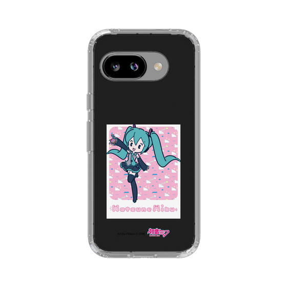 スリムプロテクションケース［ 初音ミク - グリッチスカイ - ピンク ］