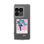 スリムプロテクションケース［ 初音ミク - グリッチスカイ - ピンク ］